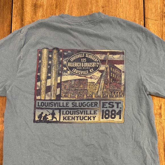 Men's Blue T-Shirt - Picture 2 of 2